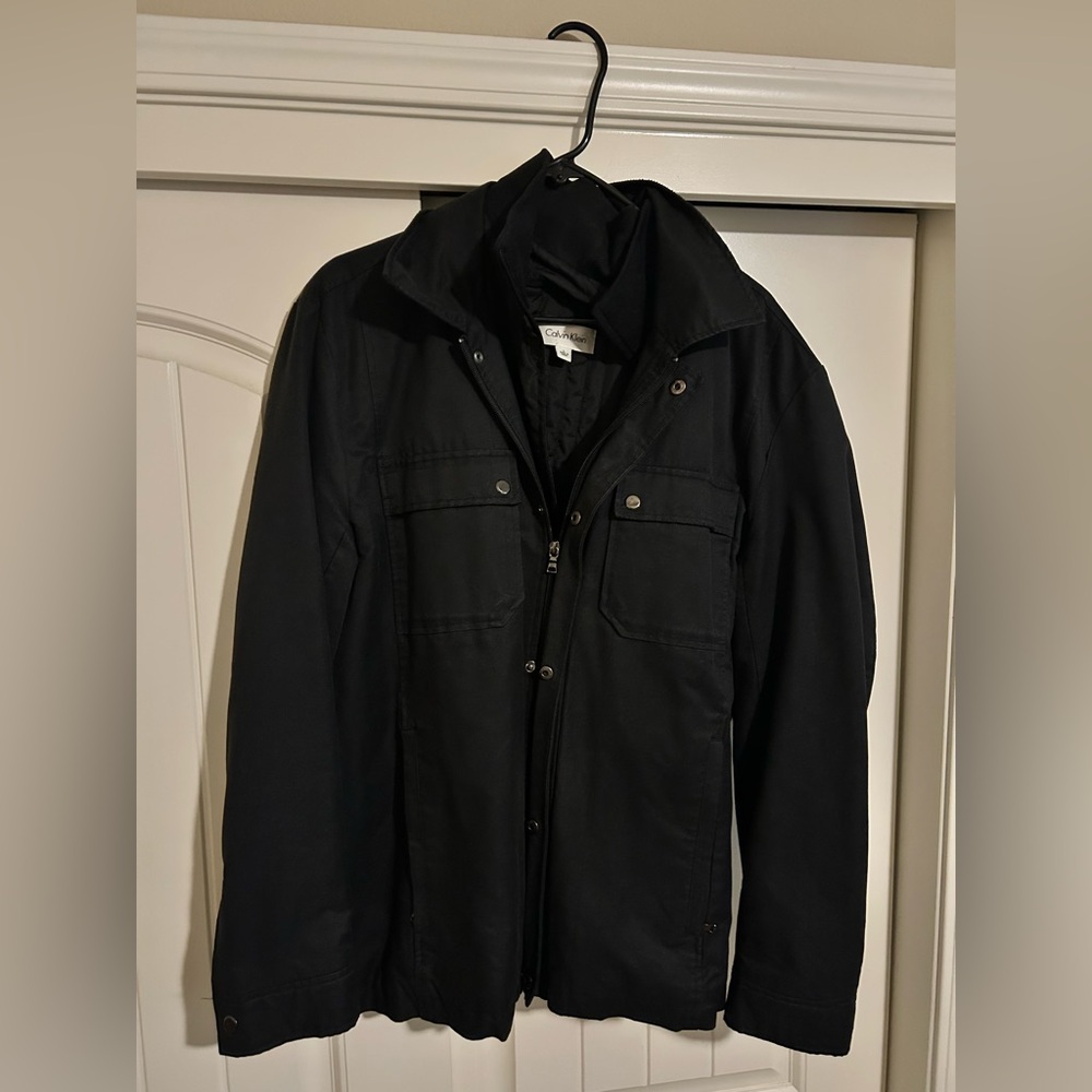 Calvin Klein Men's Dark Cargo Jacket